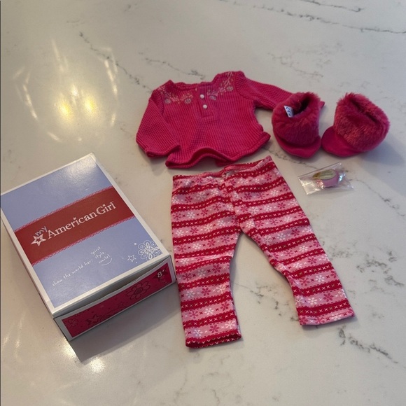 American Girl Other - American Girl Doll Fair Isle Pajamas set new in box